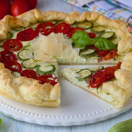 TORTA SALATA TRICOLORE BIMBY