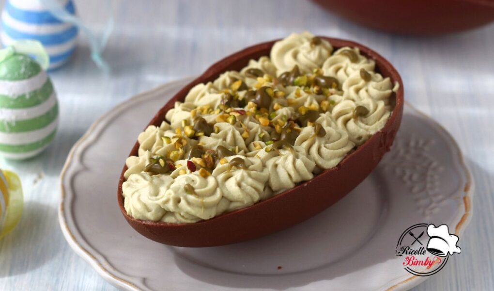 UOVO DI PASQUA RIPIENO AL PISTACCHIO BIMBY
