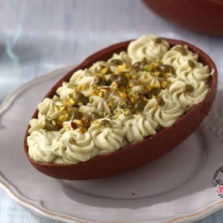 UOVO DI PASQUA RIPIENO AL PISTACCHIO BIMBY