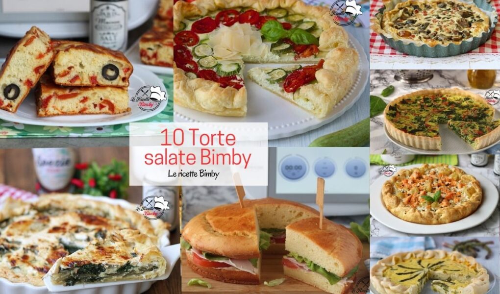 10 TORTE SALATE BIMBY
