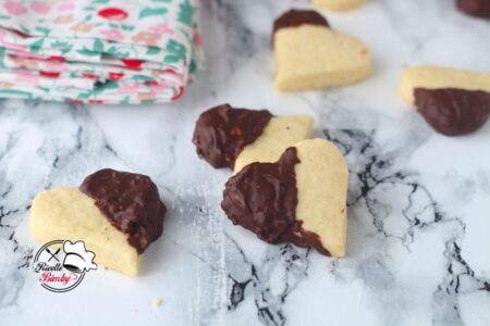 BISCOTTI A CUORE ARANCIA E CIOCCOLATO BIMBY
