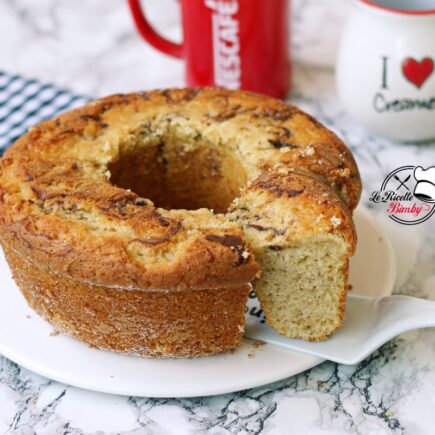 CIAMBELLA VARIEGATA ALLA NUTELLA BIMBY