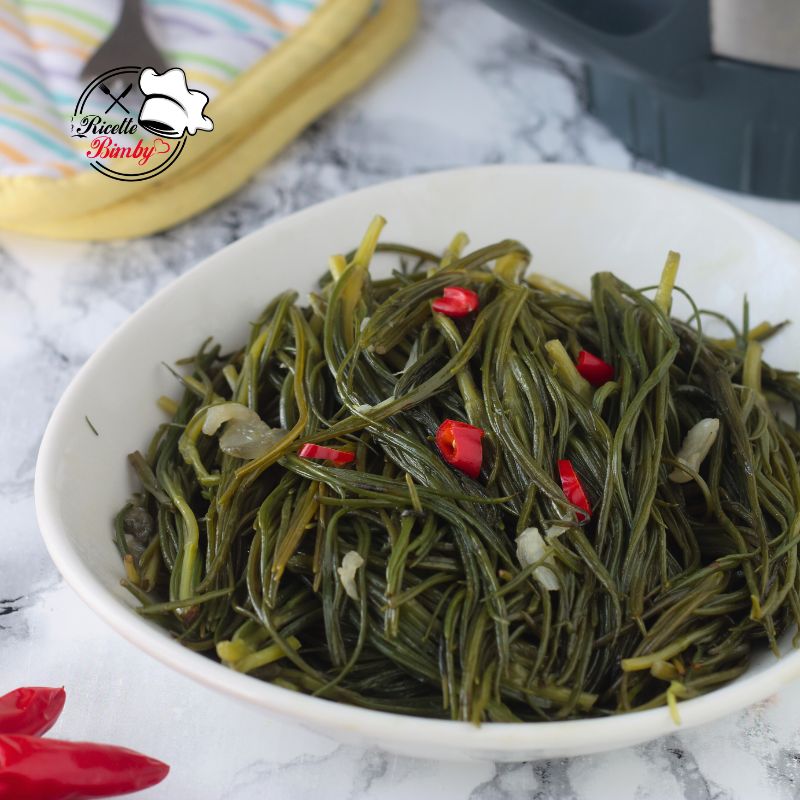 CONTORNO DI AGRETTI CON IL BIMBY