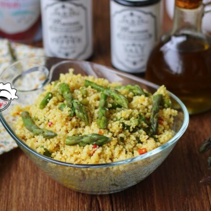 COUS COUS AGLI ASPARAGI BIMBY