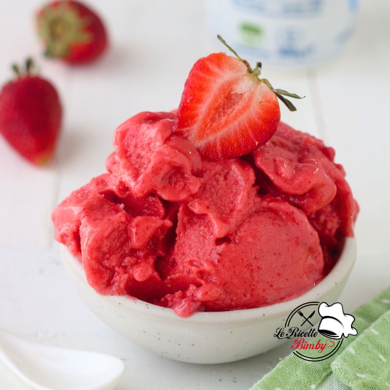 FROZEN YOGURT ALLA FRAGOLA BIMBY