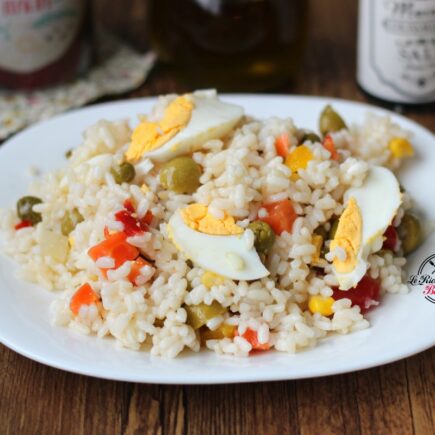 INSALATA DI RISO SEMPLICE BIMBY