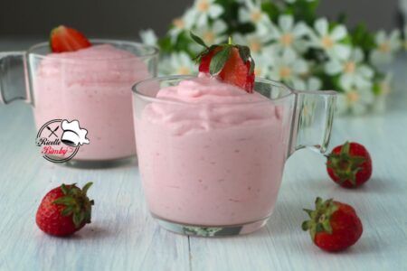 MOUSSE ALLE FRAGOLE BIMBY 1