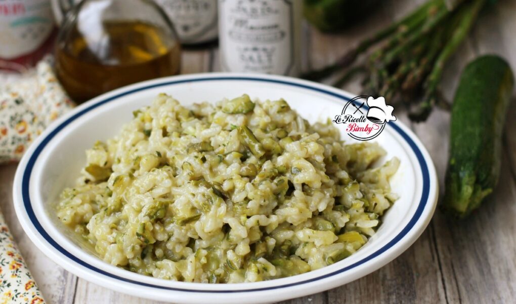 RISOTTO AGLI ASPARAGI E ZUCCHINE BIMBY