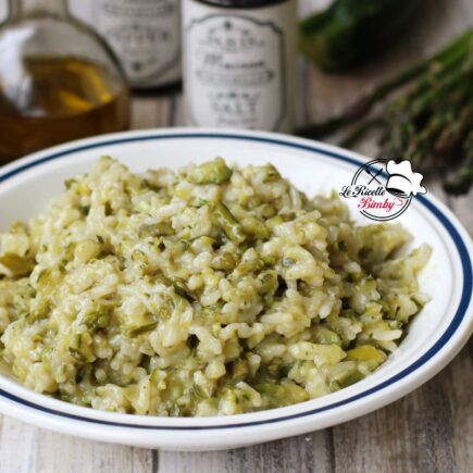 RISOTTO AGLI ASPARAGI E ZUCCHINE BIMBY
