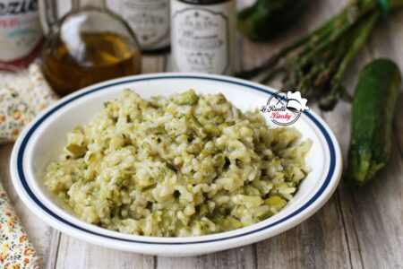 RISOTTO AGLI ASPARAGI E ZUCCHINE BIMBY