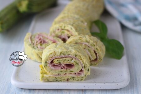 ROTOLO DI ZUCCHINE FARCITO BIMBY