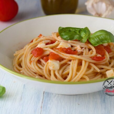 SPAGHETTI ALLA CHECCA BIMBY
