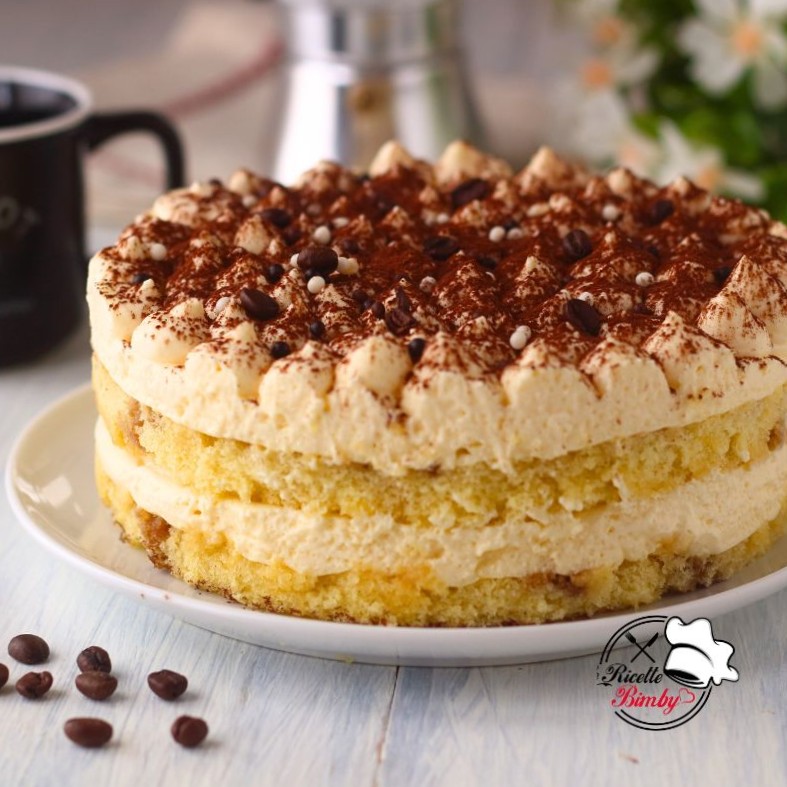 TORTA TIRAMISU BIMBY CON UOVA PASTORIZZATE