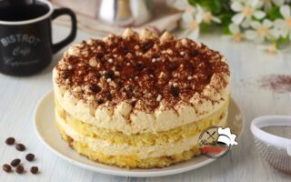 TORTA TIRAMISU BIMBY CON UOVA PASTORIZZATE