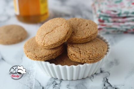 BISCOTTI INTEGRALI AL MIELE BIMBY