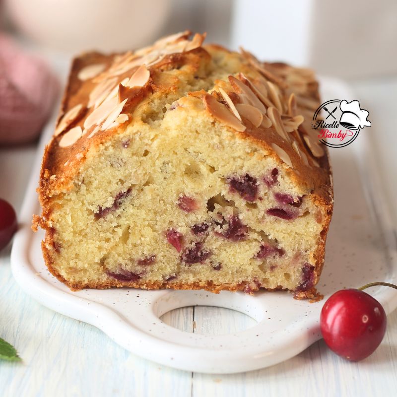 PLUMCAKE ALLE CILIEGIE E MANDORLE BIMBY