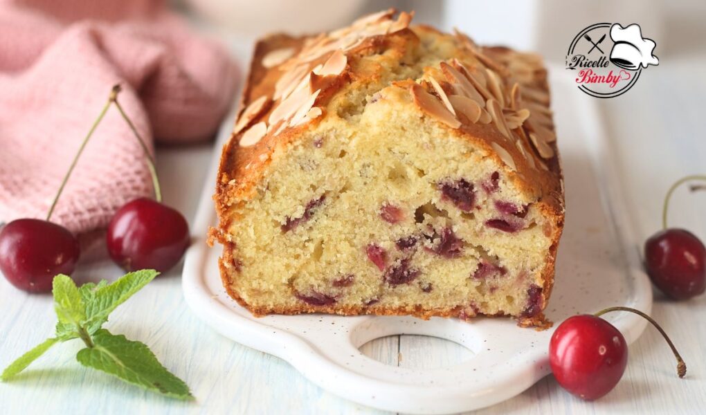 PLUMCAKE ALLE CILIEGIE E MANDORLE BIMBY