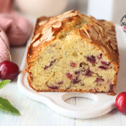 PLUMCAKE ALLE CILIEGIE E MANDORLE BIMBY