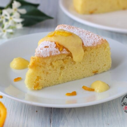 TORTA SOFFICE ALL'ARANCIA CON CURD BIMBY