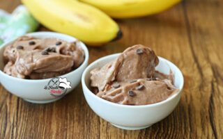 GELATO ALLA BANANA E CACAO BIMBY