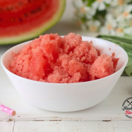 GRANITA ALL'ANGURIA BIMBY
