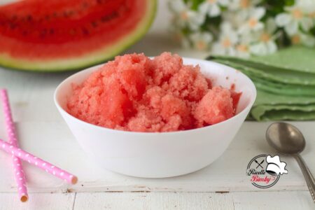 GRANITA ALL'ANGURIA BIMBY