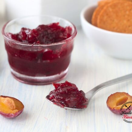 MARMELLATA DI PRUGNE BIMBY
