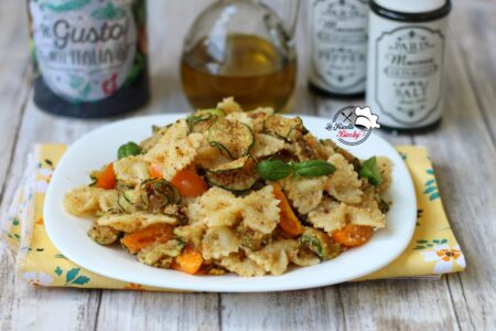 PASTA ALLE ZUCCHINE E PANGRATTATO BIMBY