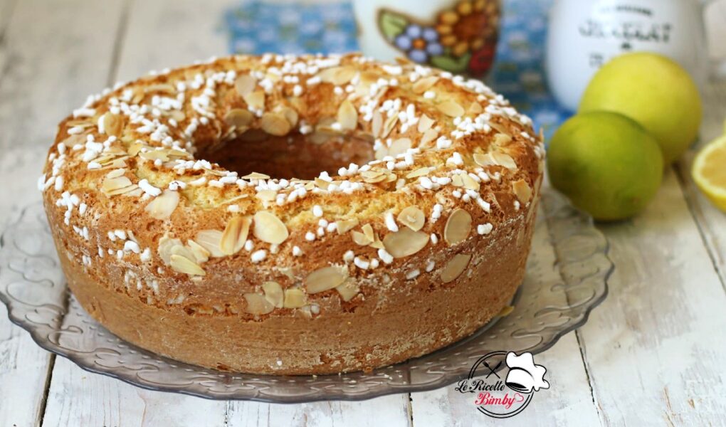 CIAMBELLONE LIMONE E MANDORLE BIMBY