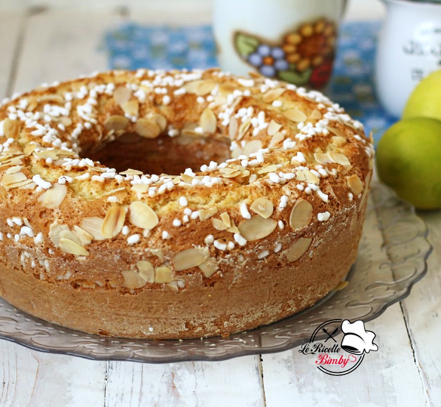 CIAMBELLONE LIMONE E MANDORLE BIMBY