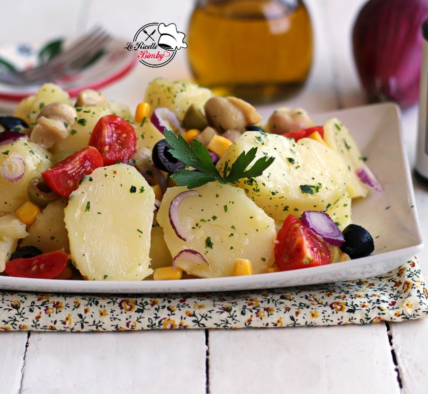 INSALATA DI PATATE ESTIVA BIMBY