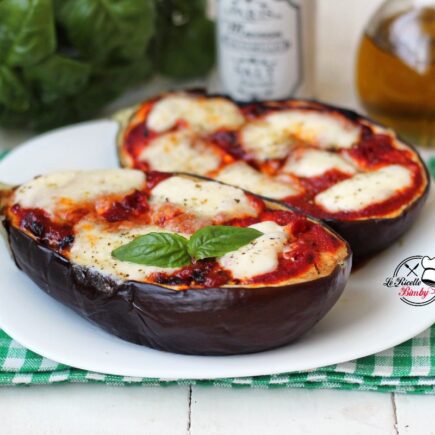 MELANZANE AL POMODORO E MOZZARELLA BIMBY