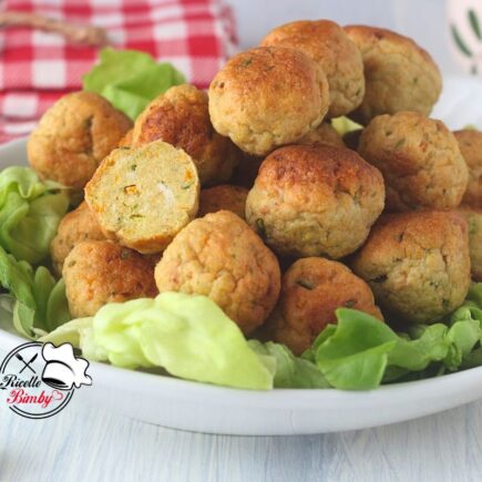 POLPETTE DI POLLO E VERDURE