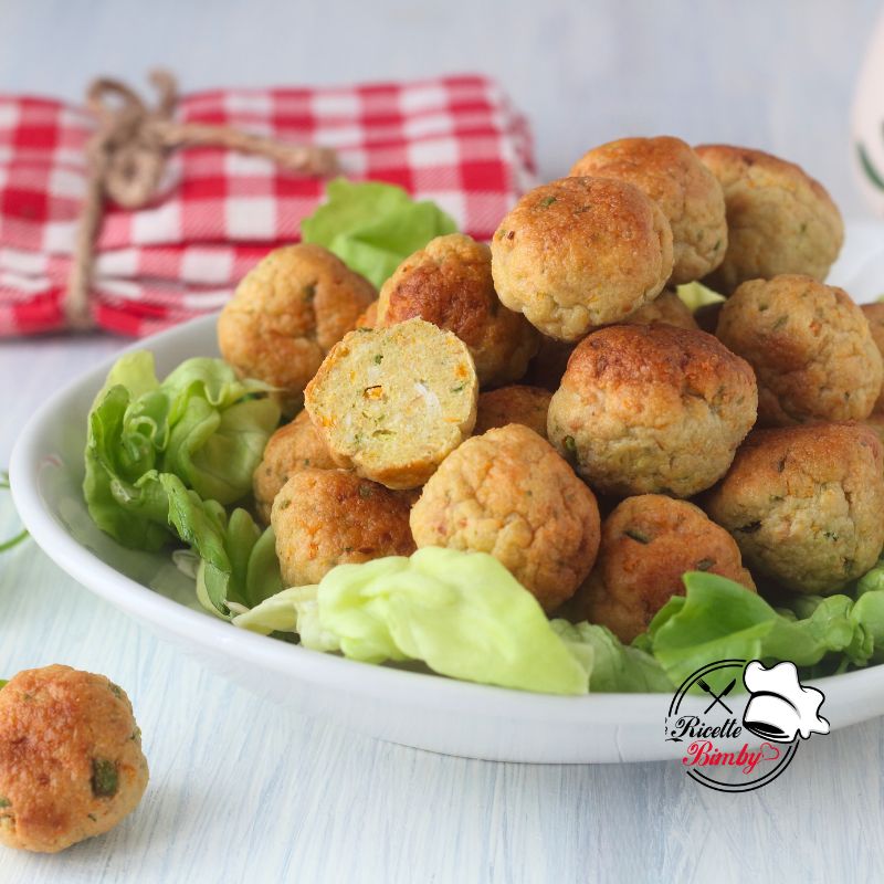 POLPETTE DI POLLO E VERDURE