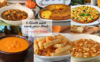 6 RICETTE SALATE CON LA ZUCCA BIMBY