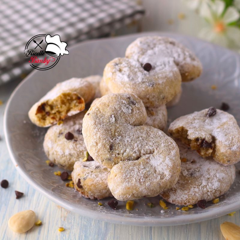 BISCOTTI AL PISTACCHIO E CIOCCOLATO