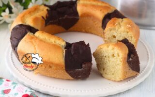 CIAMBELLONE VANIGLIA E CIOCCOLATO BIMBY