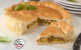 PIZZA RIPIENA ZUCCHINE E SPECK