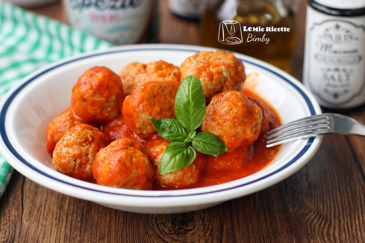 POLPETTE AL SUGO MORBIDE BIMBY