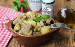 SPEZZATINO CON PATATE E PISELLI BIMBY
