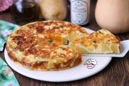 FRITTATA DI PATATE E ZUCCA BIMBY