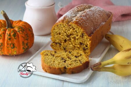 PLUMCAKE ALLA ZUCCA E BANANA