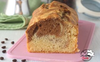 PLUMCAKE BICOLORE AL CAFFÈ BIMBY