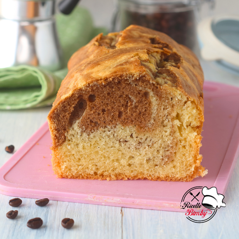 PLUMCAKE BICOLORE AL CAFFÈ BIMBY
