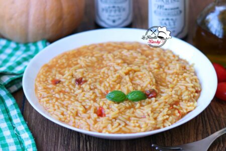 RISOTTO ALLA ZUCCA E POMODORI SECCHI BIMBY