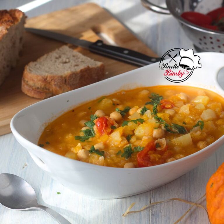ZUPPA DI CECI ZUCCA E PATATE BIMBY