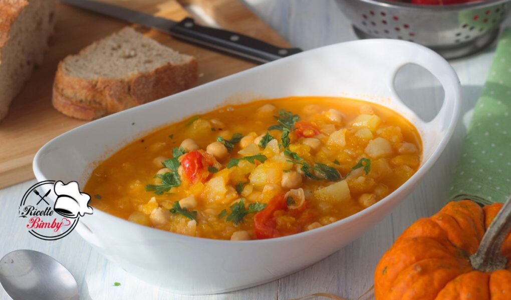 ZUPPA DI CECI ZUCCA E PATATE BIMBY