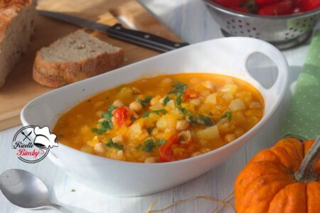 ZUPPA DI CECI ZUCCA E PATATE