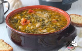 ZUPPA DI FAGIOLI E BIETOLE BIMBY