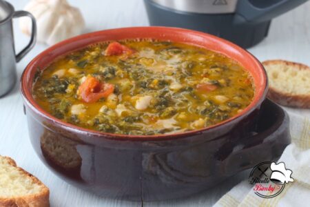 ZUPPA DI FAGIOLI E BIETOLE BIMBY